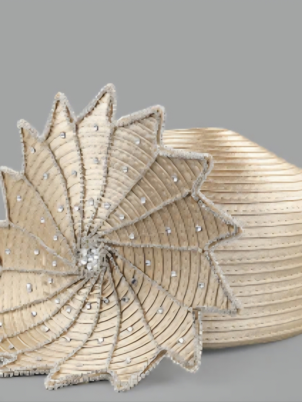 Pillbox Hat With Large Rhinestone Bow